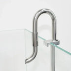 Aluminum Alloy Aquarium Tube Holder Clamp (Water Pipe Hose Mount, Tank Glass Clip)