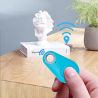 Bluetooth Anti-Loss Tracker with Remote Photo Shutter for Keys, Pets, Wallets & Phones