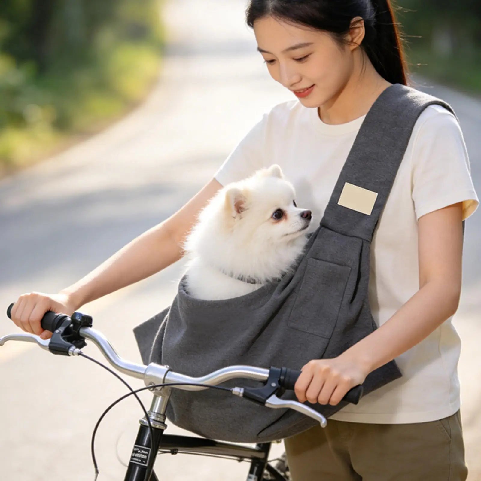 Lightweight Breathable Pet Carrier Wrap Bag (Travel, Hiking, Beach)
