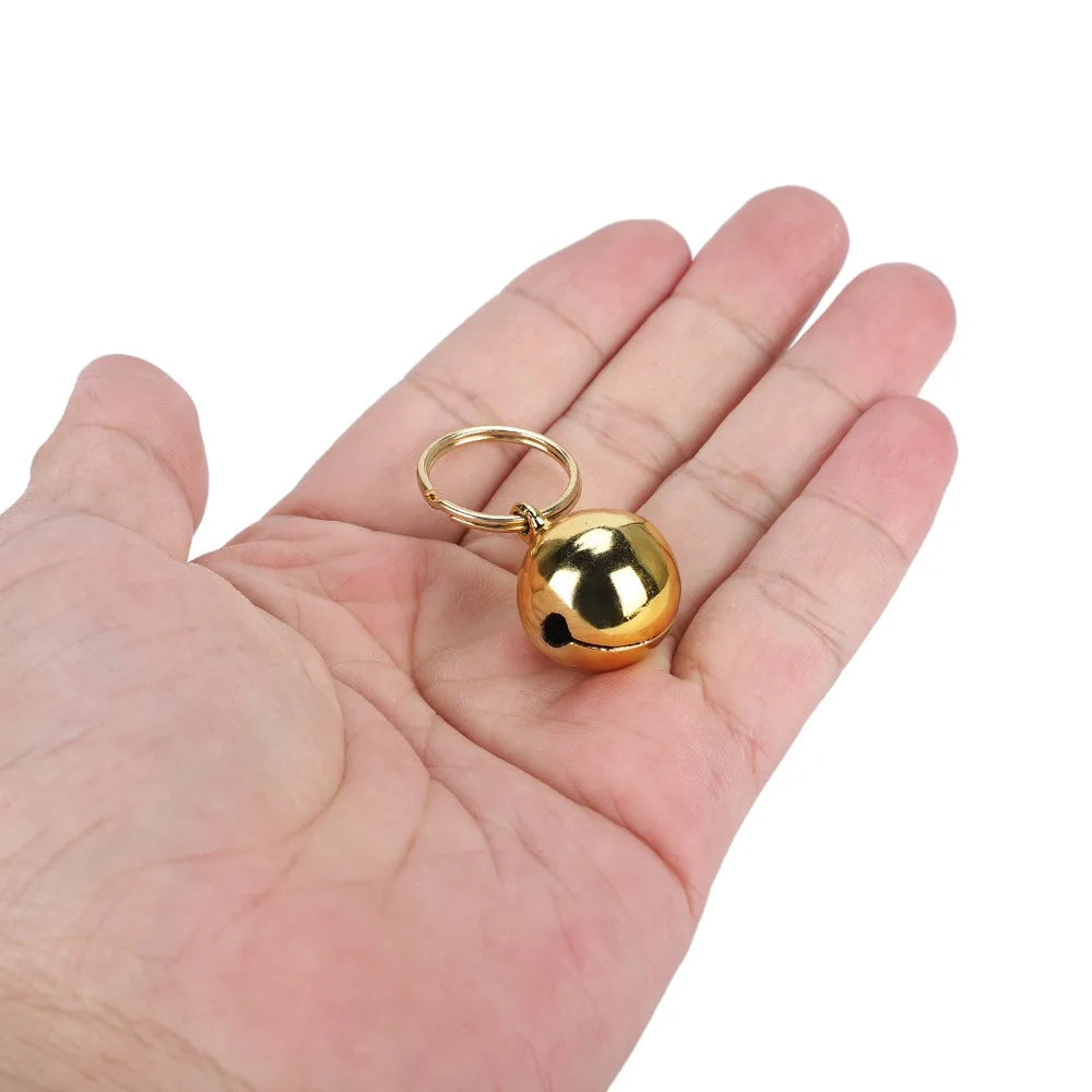 2pcs Gold Silver Tone Pet Wear Charm Color Stable Surface Polished Cat Hanging Pendant Long Lasting Luster Glossy Finished
