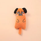 Cartoon Plush Bite-Resistant Pet Toy