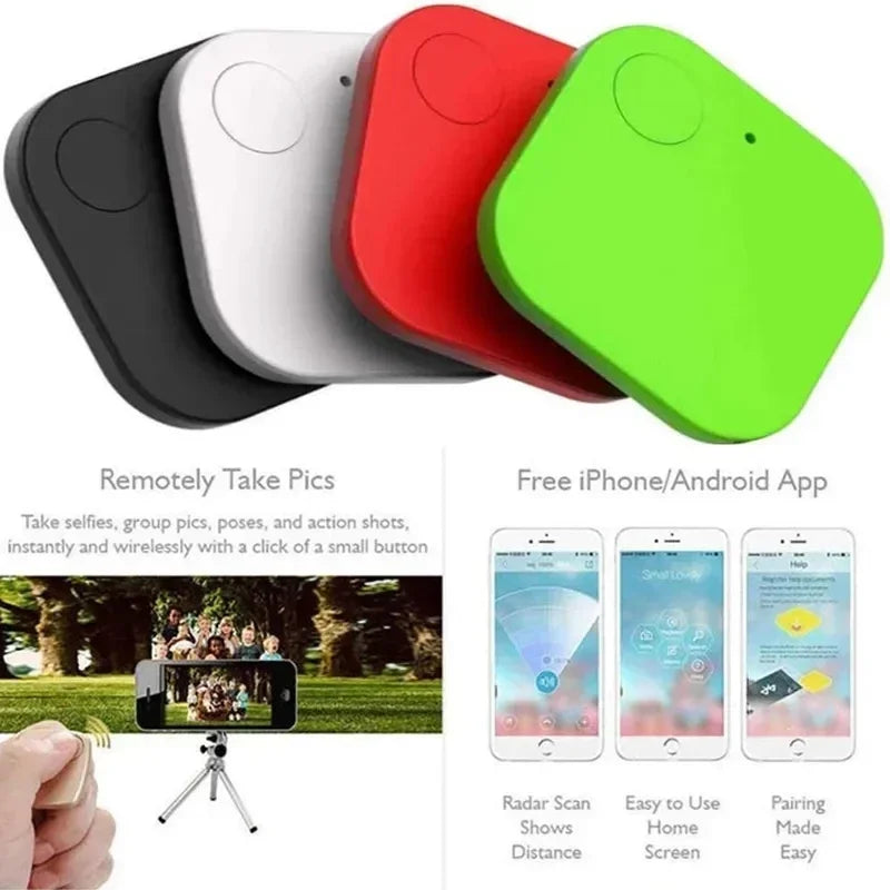 Mini Bluetooth Pet Tracker with Built-In Speaker - AirTag-Style Anti-Loss Finder for Dogs & Cats (iOS & Android)