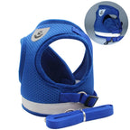 Reflective Escape-Proof Mesh Cat Harness & Leash Set — Adjustable Vest for Cats, Kittens & Small Dogs
