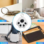 Mini Bluetooth GPS Tracker for Pets, Keys & Bags (iOS & Android)