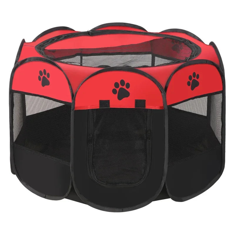 DDHOME Enclosed Pet Birthing Bed & Delivery Cage (All-Season)