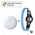 Reflective GPS Cat Collar Tracker with Safety Buckle - Waterproof Anti-Loss Kitten Locator for Android