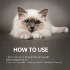 Cat Anti Flea Tick Drops Pet External Deworming Liquid Kill Lice Mite Relieve Itching Ringworm Treatment Cat Skin Insect Remover