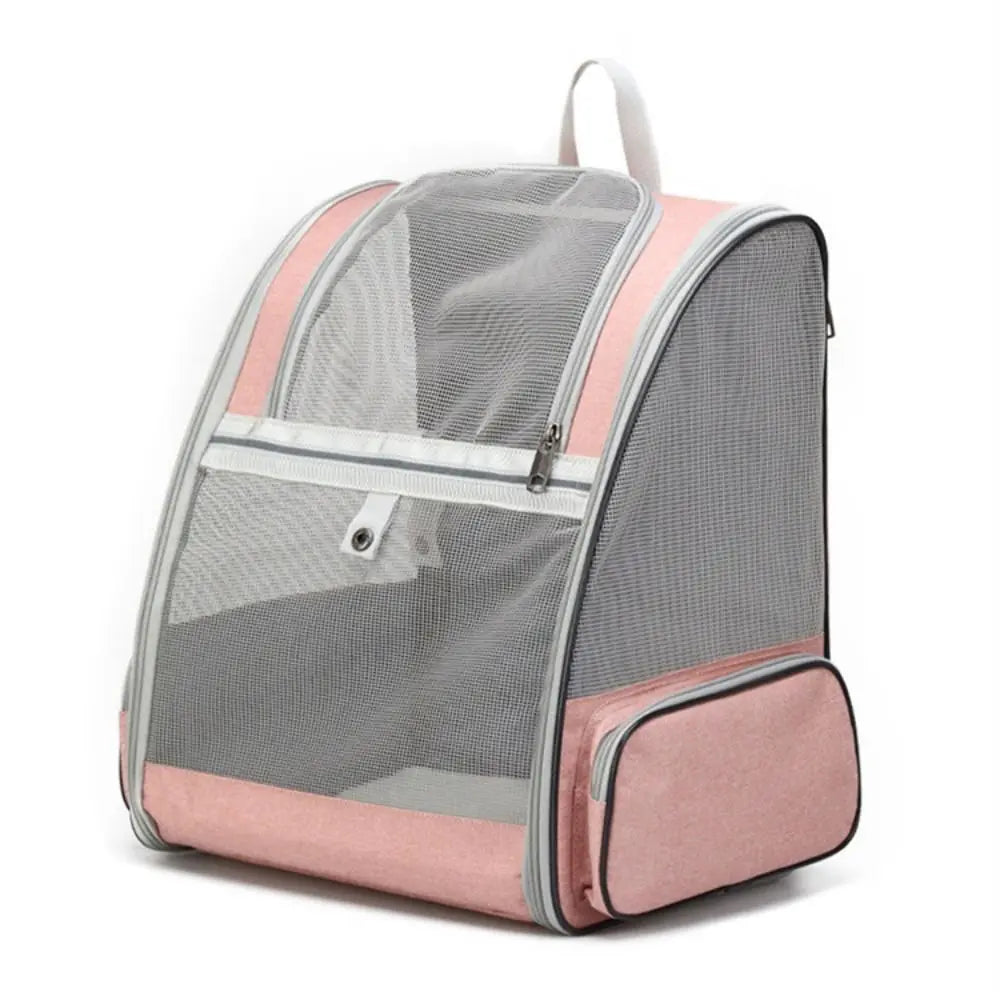 Portable Pet Carrier Backpack Foldable (Suede, Large Capacity, 5 Colors)