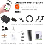 Intelligent Automatic Reptile Fogger Touch Screen Sprinkler Control Electronic Humidifier Timer Mist Rainforest Spray System Set