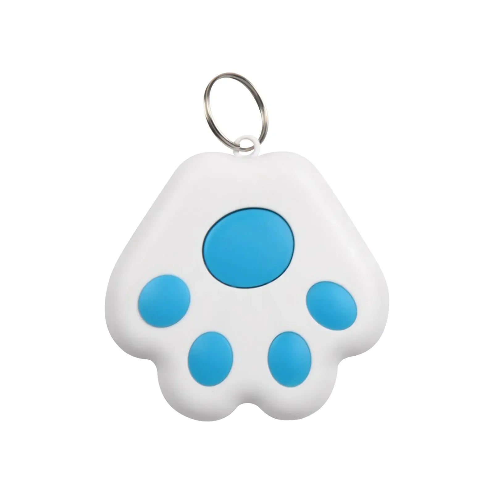 Paw-Shaped Mini Bluetooth GPS Anti-Loss Tracker - Smart Finder for Dogs, Cats, Kids, Wallets & Keys