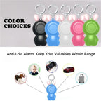 Mini Smart Wireless Bluetooth GPS Key Finder with Anti-Loss Alarm Sensor - Locator for Kids, Pets & Dogs