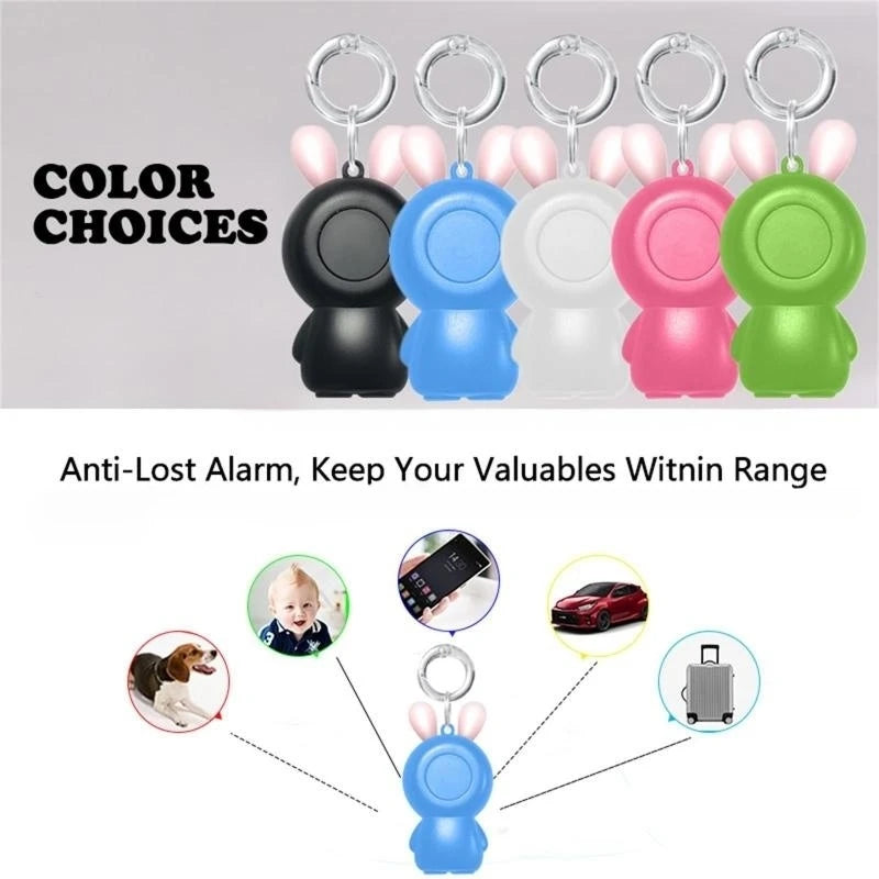 Mini Smart Wireless Bluetooth GPS Key Finder with Anti-Loss Alarm Sensor - Locator for Kids, Pets & Dogs