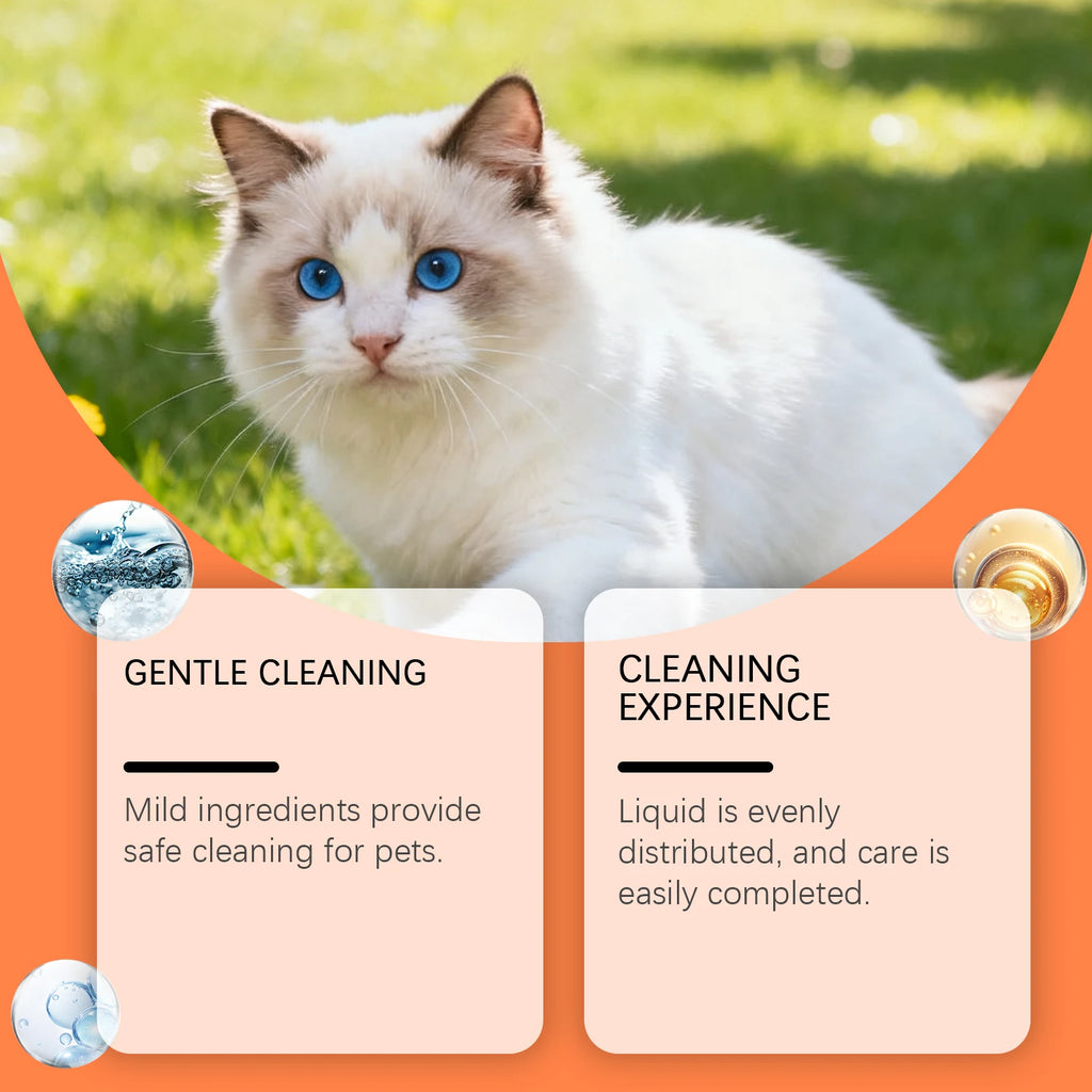 Dog Ear Care Drops Earwax Remover Relieve Itching Reduce Odor Anti-Fungals Dogs Cats Care Agent Gentle Pet Ear Cleaner Liquid