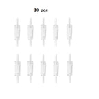 Aquarium Air Pump One-Way Check Valves (10pcs, Non-Return, Prevents Back-Siphon)