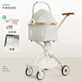 Pet Stroller for Small Dogs and Cats, Portable Foldable Dog Cart, Lightweight Retractable Pet Carrier, Easy Travel