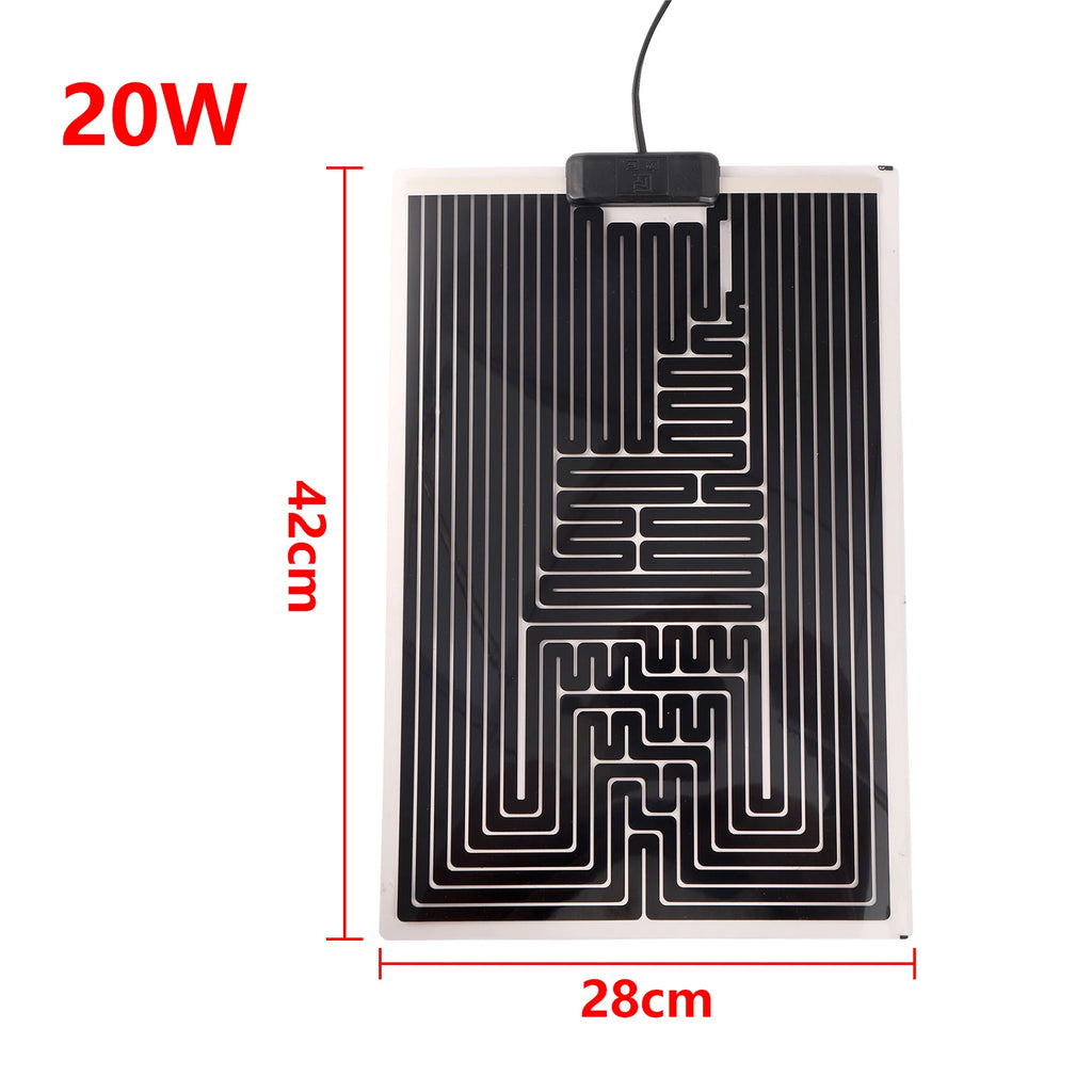 5-45W Reptile Vivarium Heat Mat With A 10-Level Regulator Pets Heating Pad for Indoor Plants Seeding Warm Temperature Controller