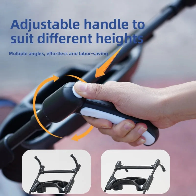 Pet Stroller Dog Cat Travel Light Foldable Outdoor Lightweight Portable Small Dog Cart Pet Trolley Pet Stroller Outdoor Pet Car