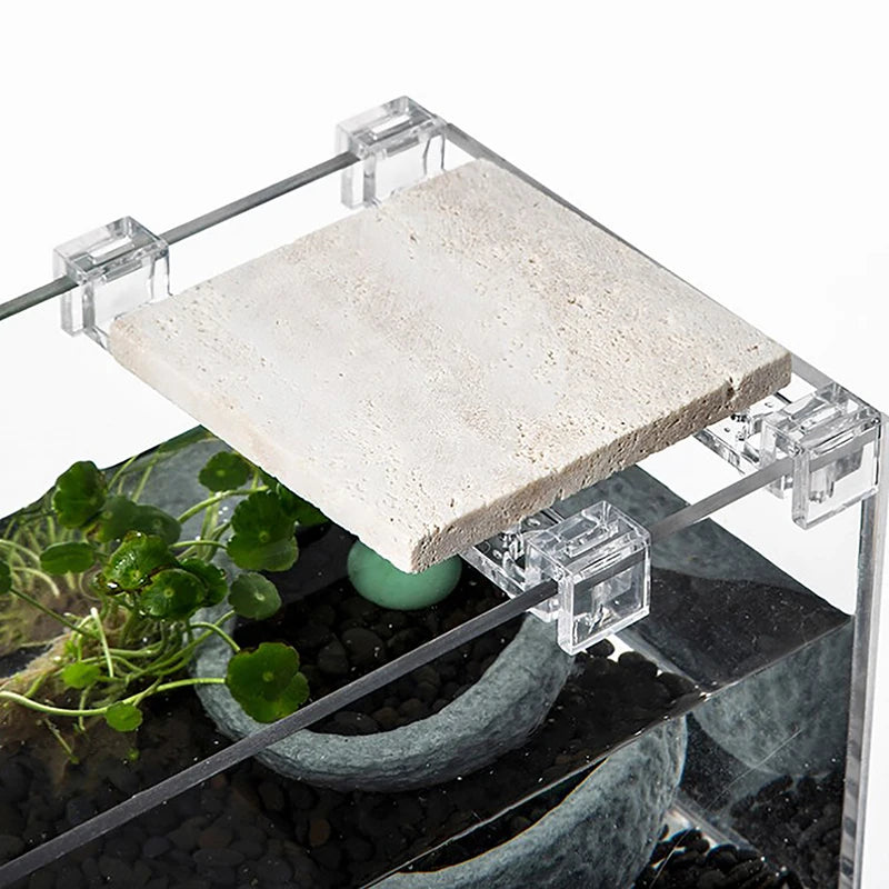 Aquarium Acrylic Lid Cover Support Clips (4-Pack, Multiple Sizes, Glass Tank Bracket)