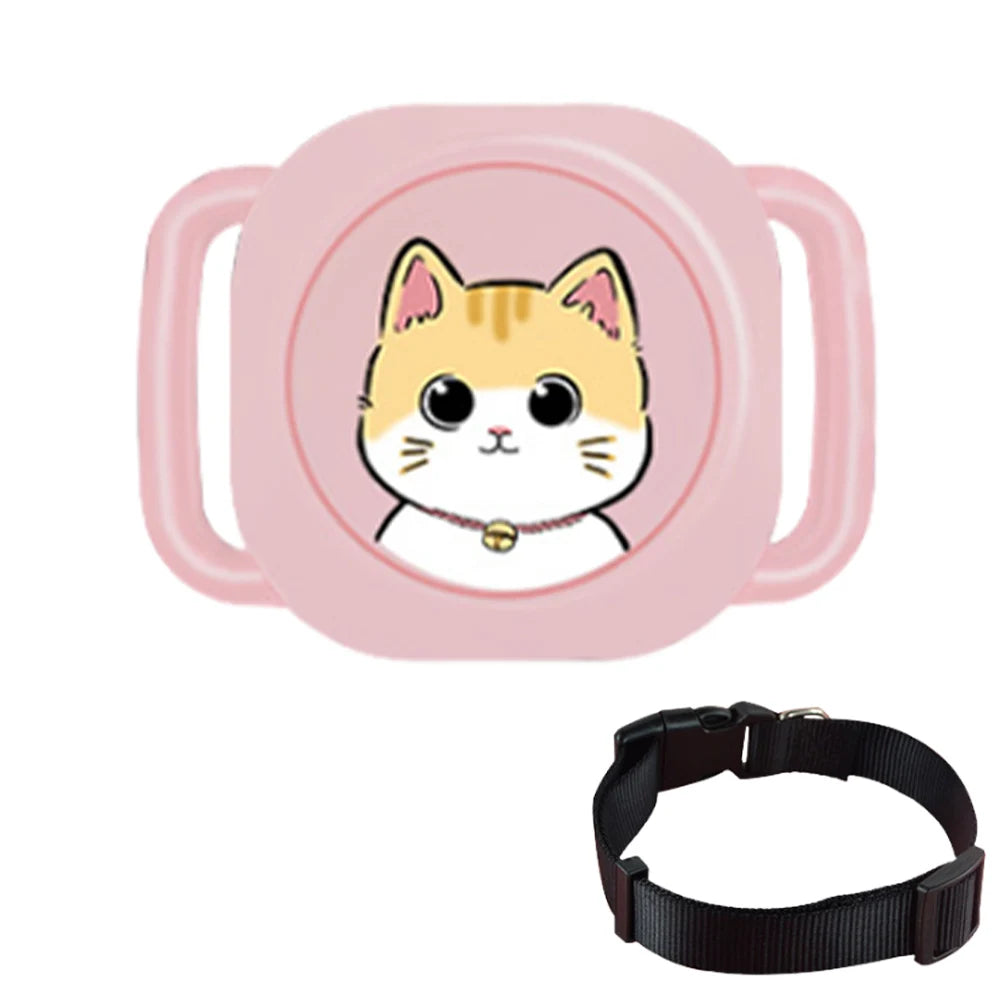 Bluetooth Real-Time GPS Collar Tracker for Dogs & Cats - Anti-Loss Finder Locator Device