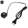 Compact Submersible Filter Pump (1.1M Cord, AC 220V, 3W, Fish Tank Water Pump)
