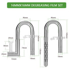 Stainless Steel Aquarium Filter Lily Pipe & Oil Film Skimmer (WYIN Style, Inflow/Outflow)