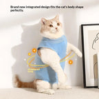 Adjustable Cat & Dog Surgery Recovery Suit — Anti-Lick Wound Healing Vest Bodysuit