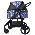 STLFPet Supplies Manufacturers Direct Sale Pet Stroller Dog Cat Cage Carrier Travel Pushchair Foldable 3 in 1 Seat