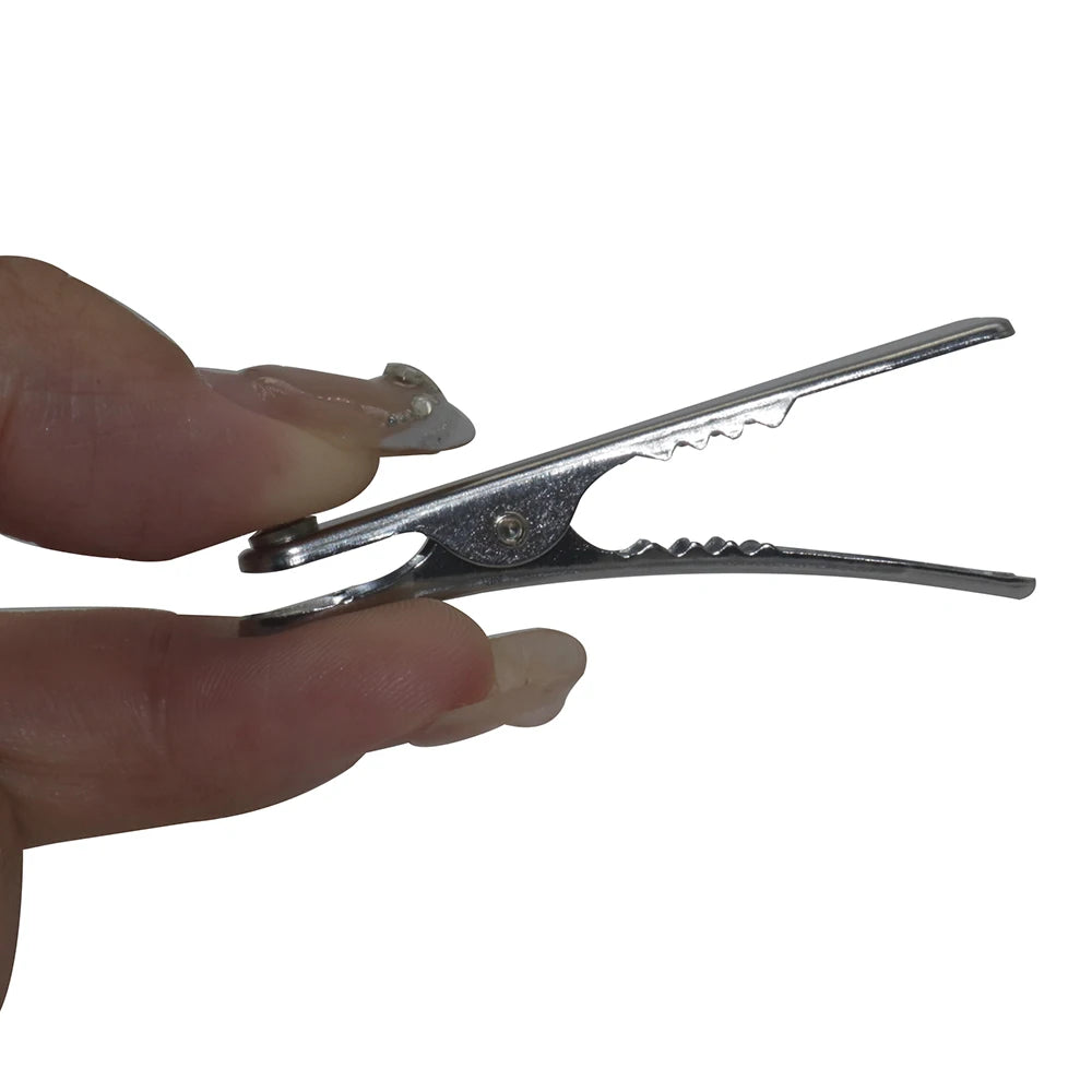 Reusable Veterinary ECG Alligator Clip Electrodes (5-Pack)