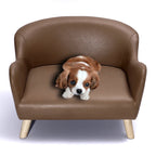 Calming Anti-Anxiety Pet Bed & Scratcher Couch for Small Dogs
