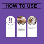 5-Minute Waterless Dog Shampoo Foam | Quick Clean & Deodorize Between Baths | Allantoin Formula for Soft Shiny Coat Dry Shampoo