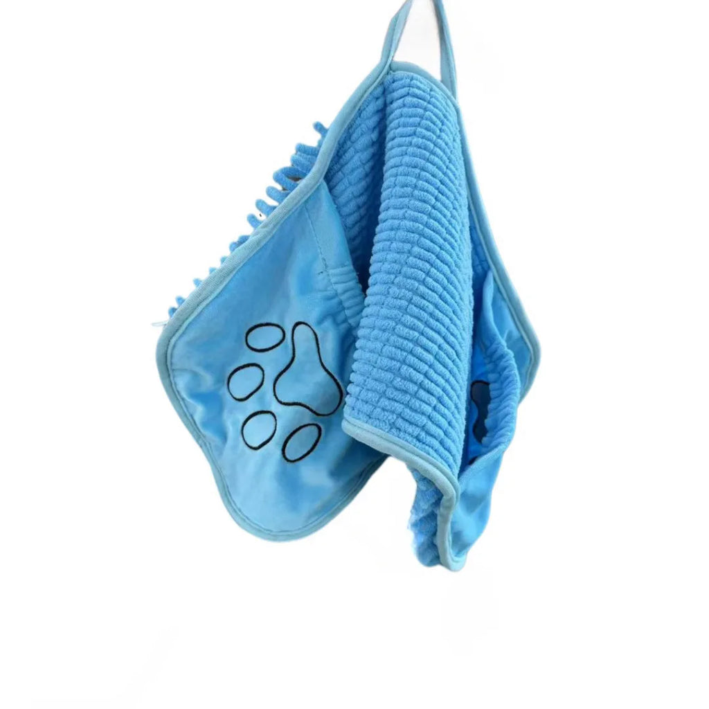 Pet Towel Super Absorbent Bath Dog Bath Towel Chenille Quick Drying Super Large Thick For Cats Pets Dogs Clothing Home Garden