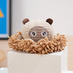 Cartoon Animal Shape Dog Chew Toy — Soft Bite-Resistant Teeth Cleaning Boredom Relief Toy