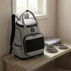 Pet Carrier Backpack Zippered Mesh Pet Carrier Backpack Water-Resistant Easy to Clean for Travel
