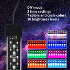 Full Spectrum Aquarium LED Light (20–70cm, 24/7 Lighting, Fish Tank & Plant Growth)