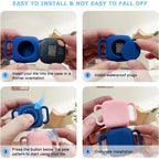 Multicolor Silicone Case for Tile Mate 2022/2024 - Waterproof, Dustproof & Pet Collar Attachable