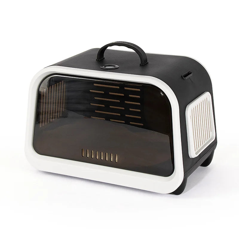 2026 New Portable Pet Space Capsule Carrier, Outdoor Handheld & Crossbody Bag for Cats Small Dogs, Large Capacity Travel Pet Bag