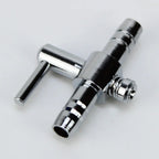 Stainless Steel Aquarium Air Flow Splitter & Regulating Valve (Oxygen Pump Distributor, Adjustable)