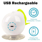 Motion-Activated Caterpillar Cat Toy — Rechargeable Automatic Interactive Teaser for Bored Indoor Cats