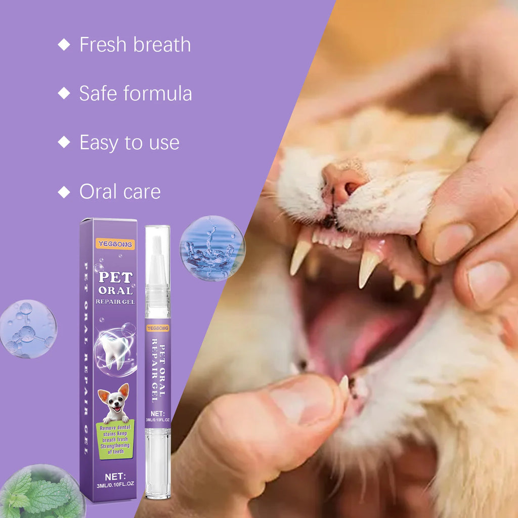 50ml Pet Oral Cleanse Spray Dogs Cats Teeth Clean Deodorant Breath Calculus Kitten Bad Remove Prevent Pet Supplies
