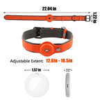 A56X IP67 Waterproof Apple Find My Dog Tracker Collar - Silver