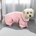 1pc Dog Absorbent Bath Towel, Pet Cooling Absorbent Bathrobe, Bath Towel For Pet Cleaning, Dog Pet Wash Towel