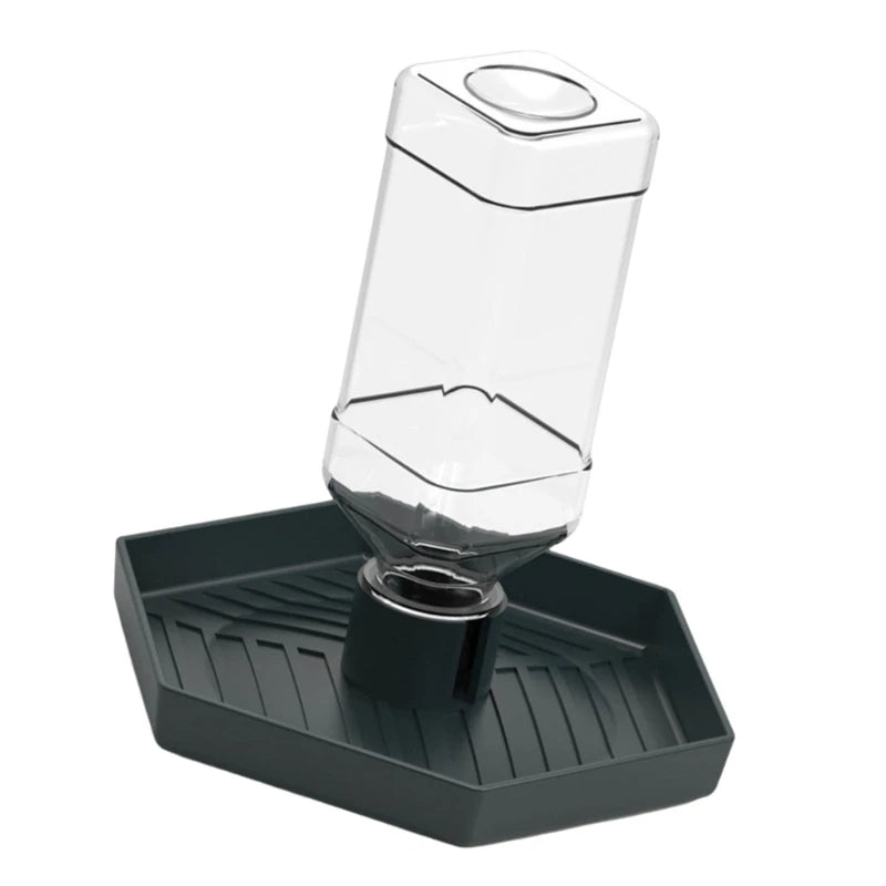 Reptiles Water Feeder Bowl Food Feeder Water Bottle For Reptiles Pet Antislip Automatic Water Dispenser for Lizards 87HA