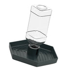 Reptiles Water Feeder Bowl Food Feeder Water Bottle For Reptiles Pet Antislip Automatic Water Dispenser for Lizards 87HA