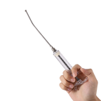 Manual Feeding Rearing Gavage Crop Needle Curved Medication Tube Cage Birds Mice Parrot Feeding Syringe