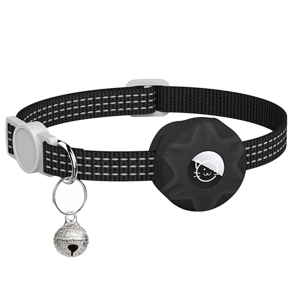 Adjustable AirTag Holder Collar for Cats & Dogs