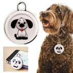 Bluetooth GPS Anti-Loss Tracker for Dogs & Cats - Real-Time Global Location Finder Device