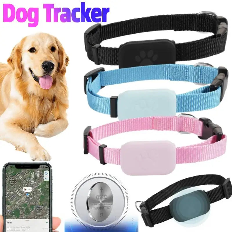Mini Waterproof Bluetooth GPS Anti-Loss Collar Tracker - Safety Protection Locator for Dogs & Cats