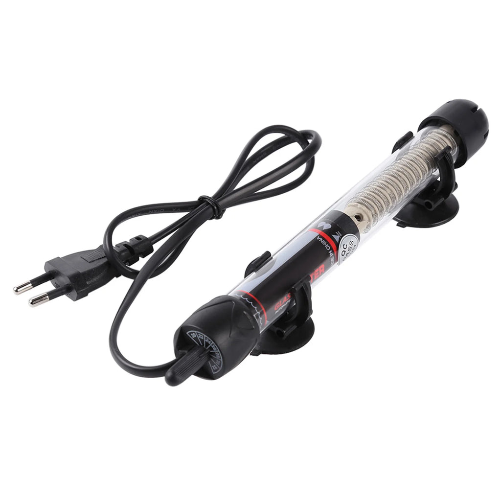 Adjustable Aquarium Heater Rod (110V–220V, Thermostat, Temperature Control, Submersible)