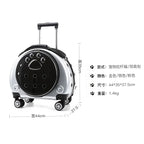 Pet Luggage Transparent Space Capsule Multi-purpose Backpack Cat Bag, Large Capacity Two Portable Small Dogs Outdoor Bag