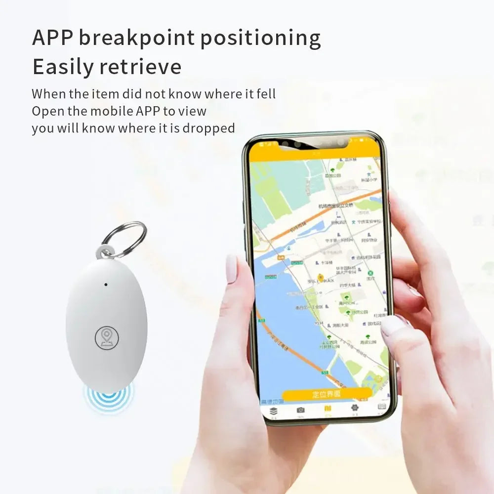 Waterproof Bluetooth 5.0 GPS Smart Anti-Loss Tracker Accessory - Collar Locator for Pets, Cats, Kids, Cars, Wallets & Keys